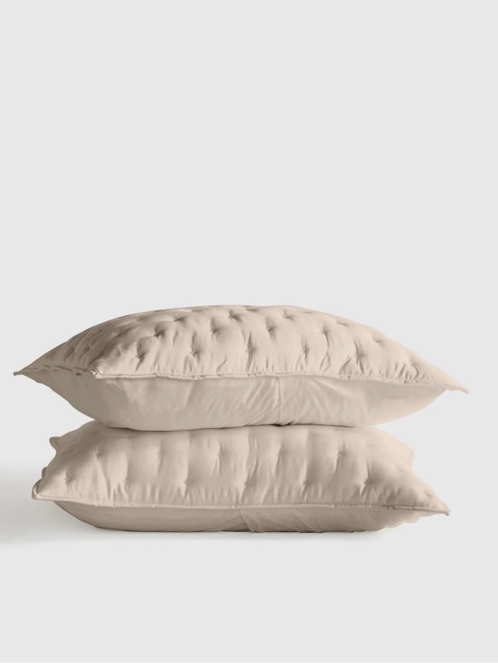 Quince Bamboo Dream Quilt King/ Cali King Shams- Sand